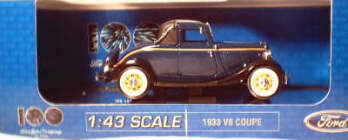 1:43 1933 V8 Coupe - Washington Blue